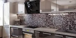 Сафолҳои мозаики хокистарӣ дар акс ошхона