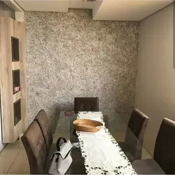 Шелковая штукатурка на кухне фото
