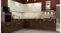 Кухня шоколад и ваниль фото