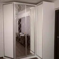 Corner mirror for bedroom photo