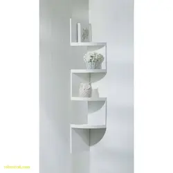 Ванны з кутняй паліцай фота