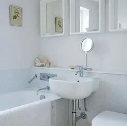 Bathroom sink renovation photo