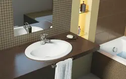 Round Bathroom Sinks Photo