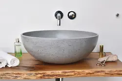 Round bathroom sinks photo