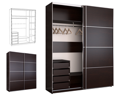Double Door Wardrobe In The Hallway Photo