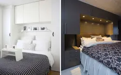Bedside cabinets in the bedroom photo