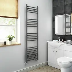 Photo Of A Heated Towel Rail In A Small Bathroom