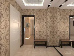 Photo Vinyl Wallpaper In The Hallway