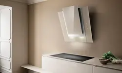 Glass kitchen hood photo