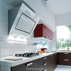 Вытяжка для кухни стеклянная фото