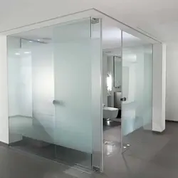 Vanna otağında şaxtalı şüşə foto
