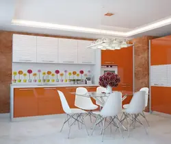 Mətbəx divar kağızı gerbera fotoşəkili
