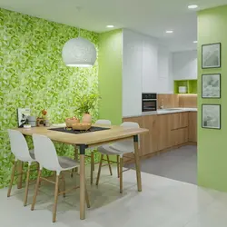 Kitchen wallpaper gerbera photo
