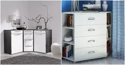 Mətbəx fotoşəkili üçün çekmecenin künc sandığı