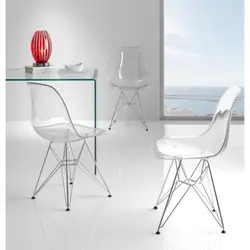 Kitchen chairs transparent photo