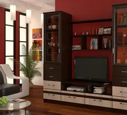 Qonaq otağında divar prestij fotoşəkili