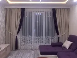 Тюль двойная для спальни фото