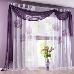 Double tulle for bedroom photo