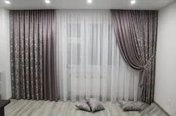 Yataq otağı fotoşəkili üçün ikiqat tül
