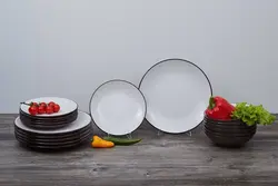 Прыгожыя талеркі для кухні фота