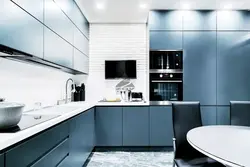 Gray high-tech kitchens photo