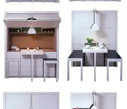 Photo furniture transformer for the kitchen
