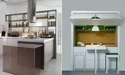 Фото мебель трансформер для кухни