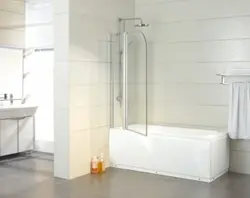 Vanna otağı üçün pərdə şüşəsi fotoşəkili