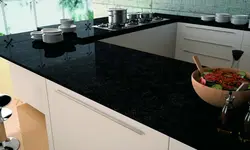 Столешница для кухни из керамогранита фото