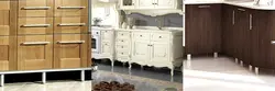 Kitchen on legs without plinth photo