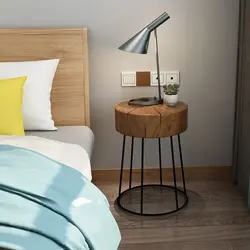 Bedside tables for loft bedroom photo