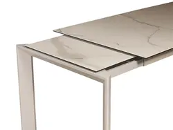 Porcelain stoneware table for the kitchen photo