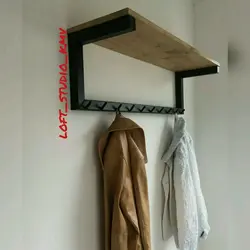Hanger in the hallway wall loft photo