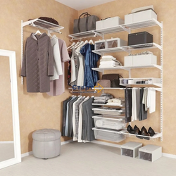 Storage systems for wardrobe photo