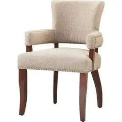 Kitchen chairs with armrests photo