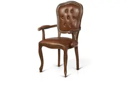 Курсиҳои ошхона бо armrests акс