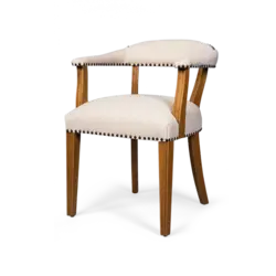 Kitchen chairs with armrests photo