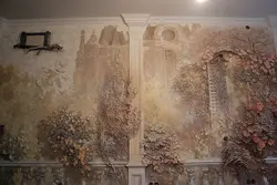 Барельеф на стене фото на кухню