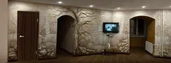 Барельеф на стене фото на кухню