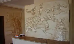 Барельеф на стене фото на кухню