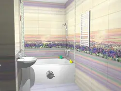 Primavera tiles in the bathroom interior photo