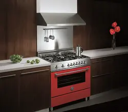 Types of gas stoves for the kitchen photo