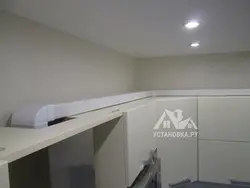 Air duct for kitchen hood photo