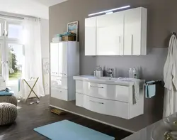 Bathroom furniture set photo