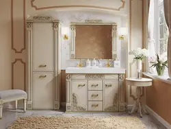 Bathroom furniture set photo