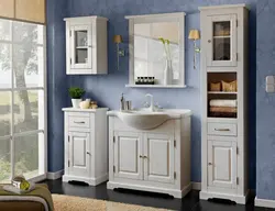 Bathroom furniture set photo