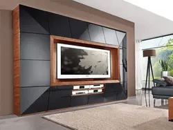 Pencil cases for TV in the living room photo