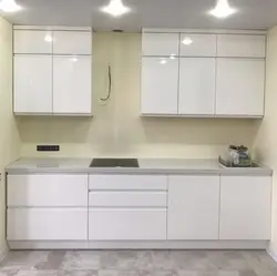 Kitchens with integrated enamel handles photo