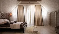 Curtains For The Bedroom In The Attic Photo