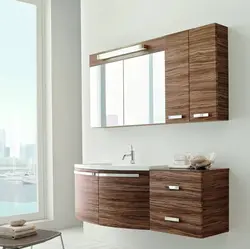 Wooden bathroom cabinets photo